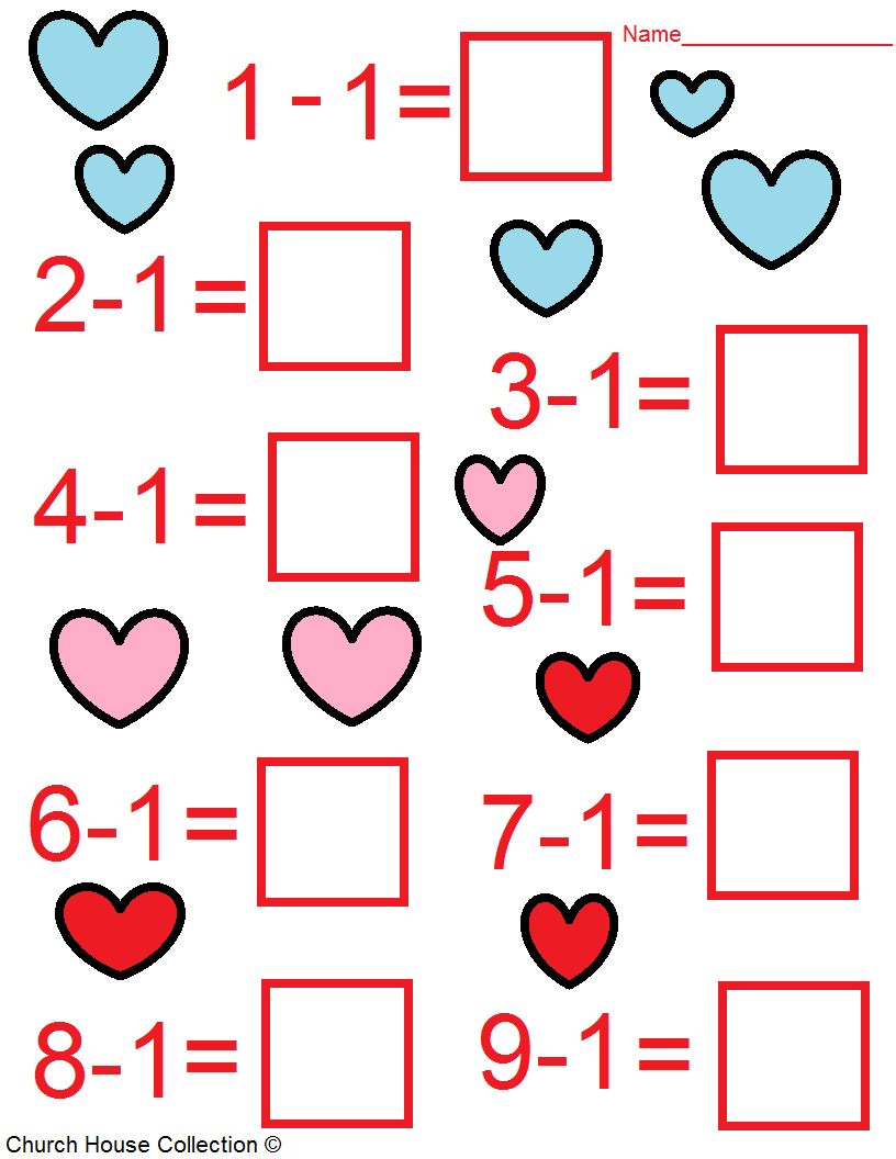 Valentine&amp;#039;s Day Math Worksheets For Kids | Free Printable Valentine Math Worksheets