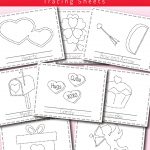 Valentines Day Printable Tracing Activity   Messy Little Monster | Printable Pencil Control Worksheets