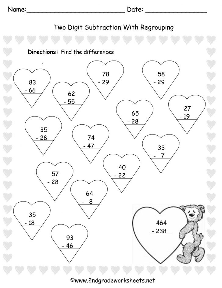 Valentine's Day Printouts And Worksheets | Free Printable Valentine ...