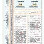 Verbs Followedgerund Or Infinitive Worksheet   Free Esl | Advanced Esl Grammar Printable Worksheets
