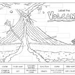 Volcano Parts Worksheet For Kids   Tim's Printables | Printable Volcano Worksheets