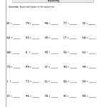 What Is Rounding To The Nearest Tenth Math Rounding Worksheet | Rounding To The Nearest Ten Worksheet Printable