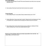 Who Was Primarily Responsible For The Cold War: The United States Or | Cold War Printable Worksheets