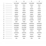 Word Scramble, Wordsearch, Crossword, Matching Pairs And Other | Create Spelling Worksheets Printable