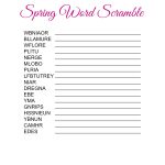 Word Scramble Worksheet For Beginner | Kiddo Shelter | Free Printable Word Scramble Worksheets