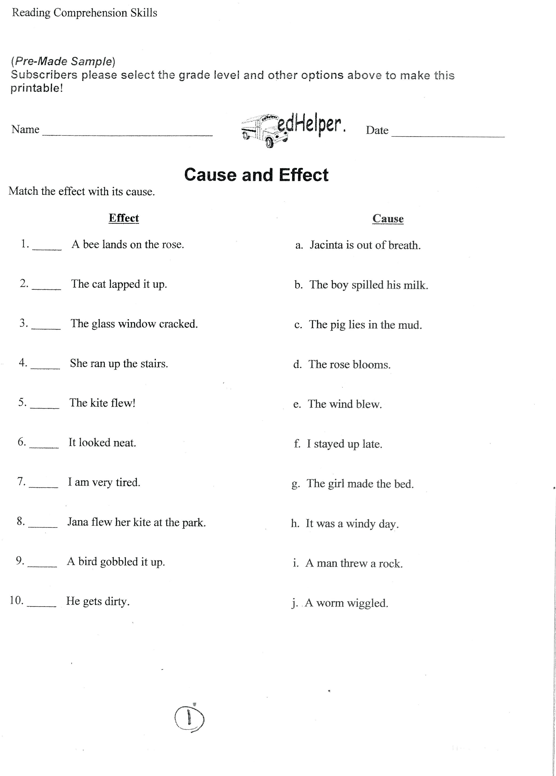 Aphasia Worksheets