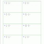 Worksheets For Fraction Addition | Free Printable Adding Fractions Worksheets