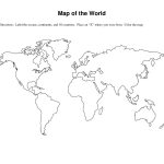 World Map Worksheet   Free Maps World Collection | Free Printable World Map Worksheets