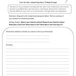 Writing Prompts Worksheets | Informative And Expository Writing | 6Th Grade Writing Worksheets Printable Free