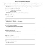 Writing With Compound Sentences Worksheet | English Writing/language | Old Yeller Printable Worksheets